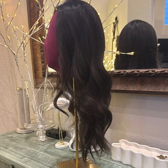 CSC - Unknown Name - Newer Model Wig - Chocolate Brunette Wavy Wig